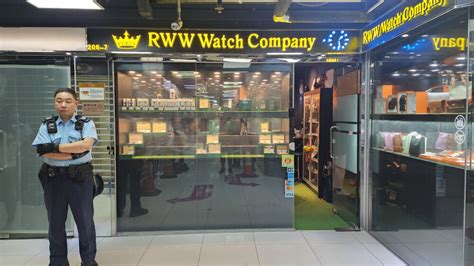 Tsim Sha Tsui shop robbed of 50 luxury watches, losses totaling 